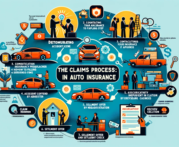 The Claims Process in Auto Insurance Step-by-step guide from filing to resolution